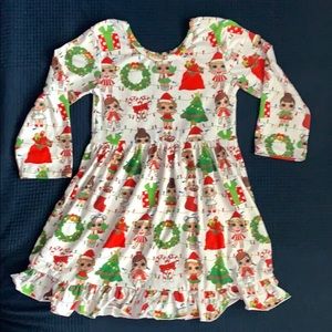 Girls LOL Christmas dress.